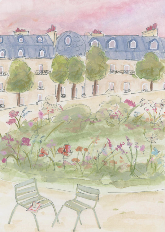 Parisian Garden | Poster