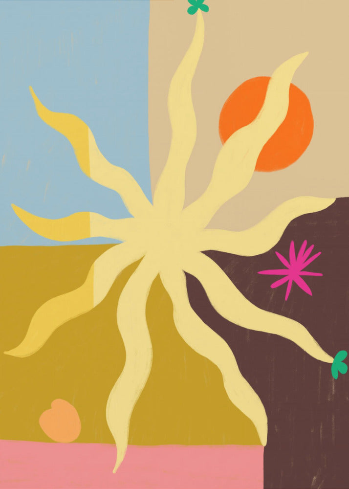 The Sun, the Fruit and the Flower | Poster