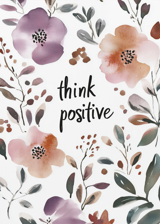 Denk positief | Posters - Kunstdrukken