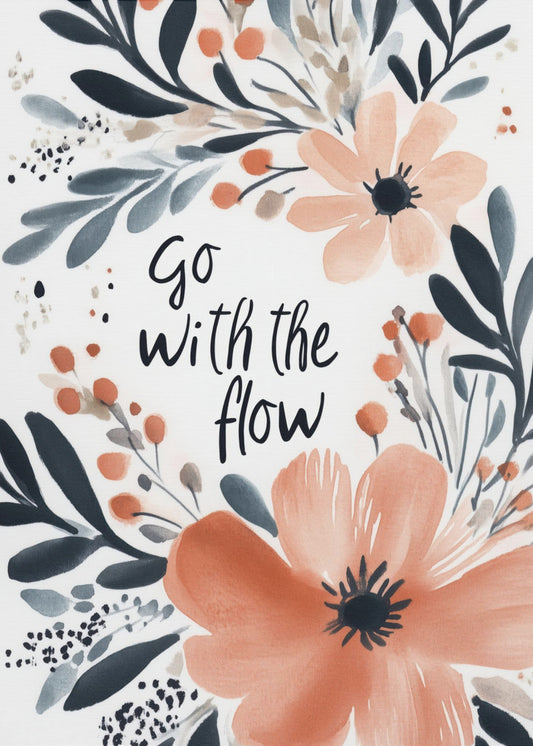 Go with the flow no 02 | Poster
