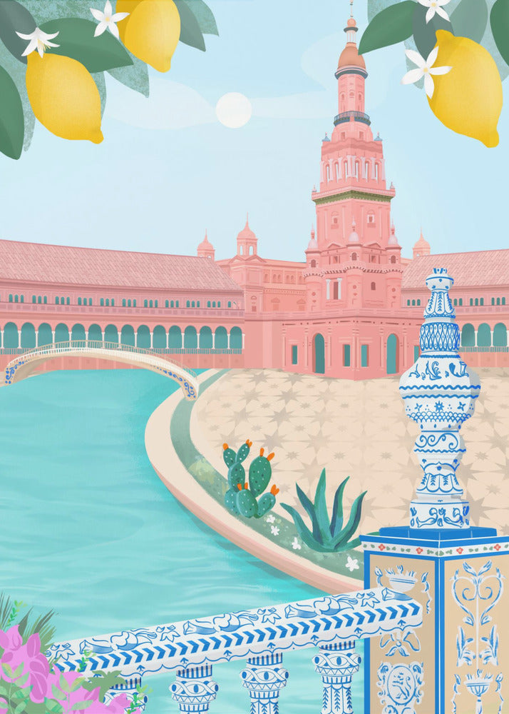 Sevilla, Spanien | Lærredsbilleder