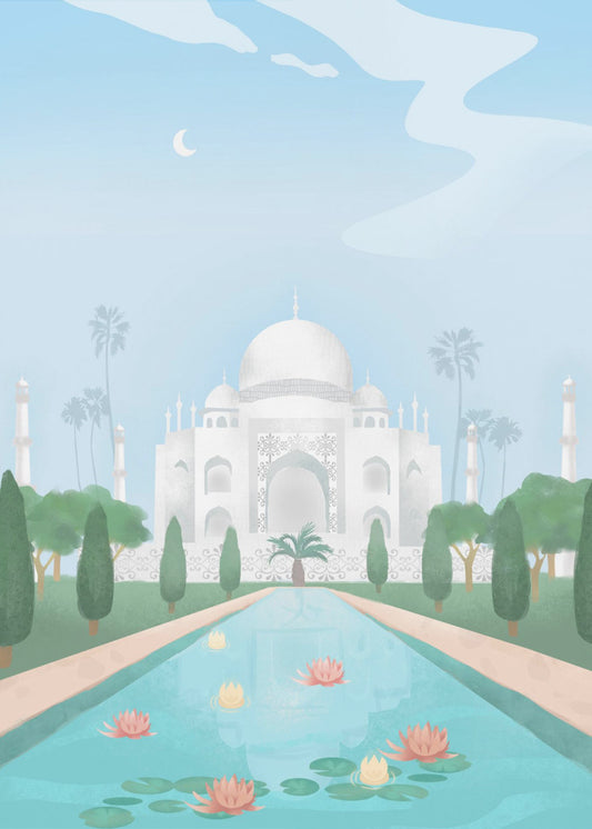 Taj Mahal, Indien | Canvas