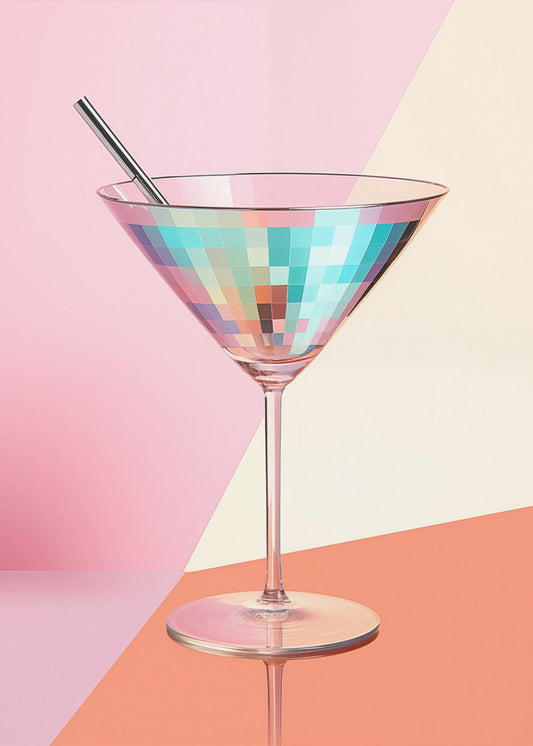 Mousserande Martini | Poster