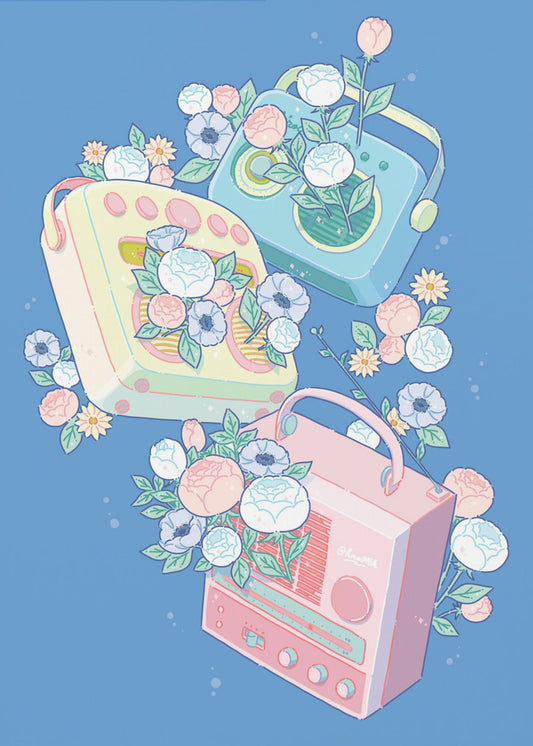 Radio (blue) | Canvas