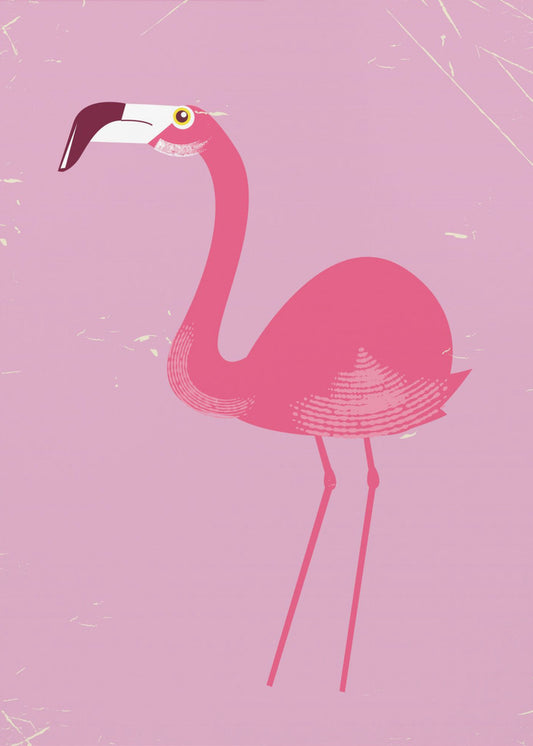 Flamingo Bird | Canvas