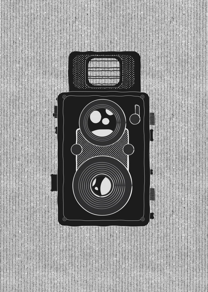 Retro-Kamera | Leinwand