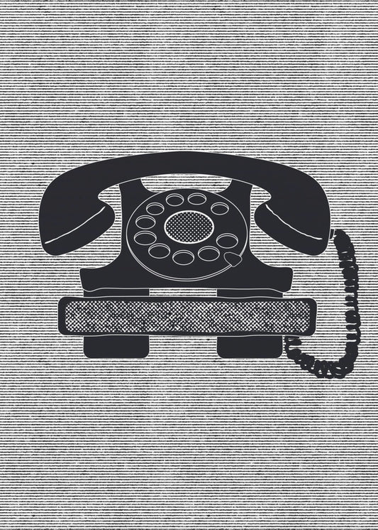 Vintage Rotary Telephone | Canvas