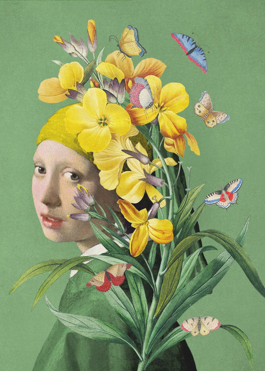 Girl With a Pearl Earring - the Springtime Edition | Poster