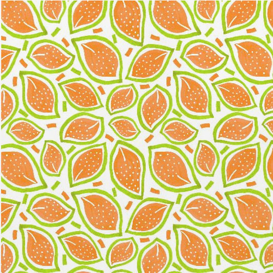 Melon Spredte Blader Polkadott | Plakater - Kunsttrykk