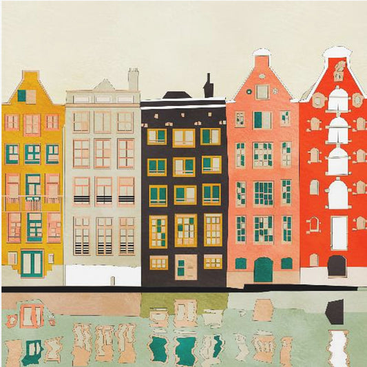 Amsterdam Houses 2 | Poster