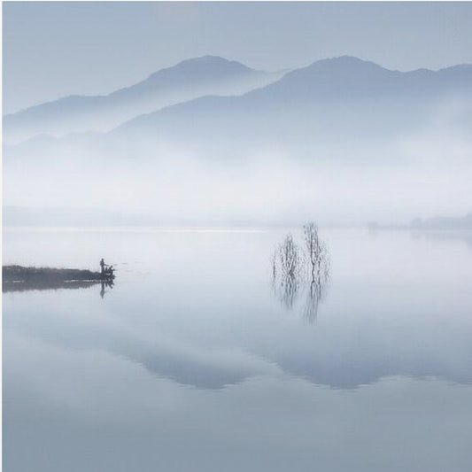 Blauwe stilte | Canvasprints